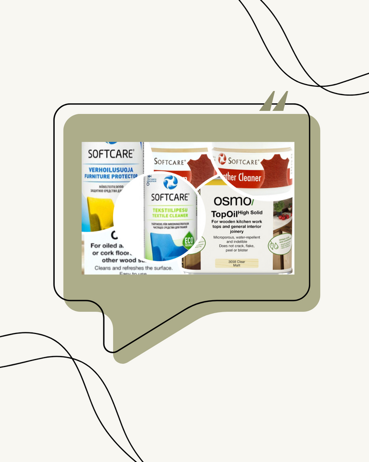 Mööbli hooldus- ja puhastusvahendid